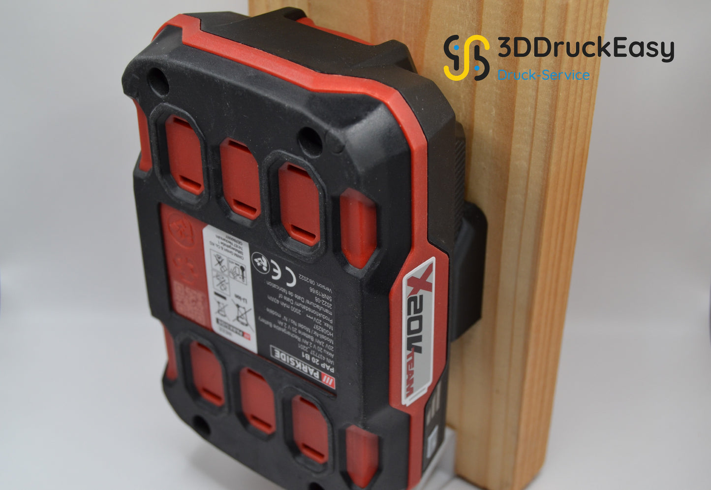 Parkside X20V Team Lidl Halter Akkuhalter Batterie Wandhalterung